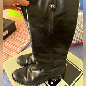 Size 8 FRYE tall black boots